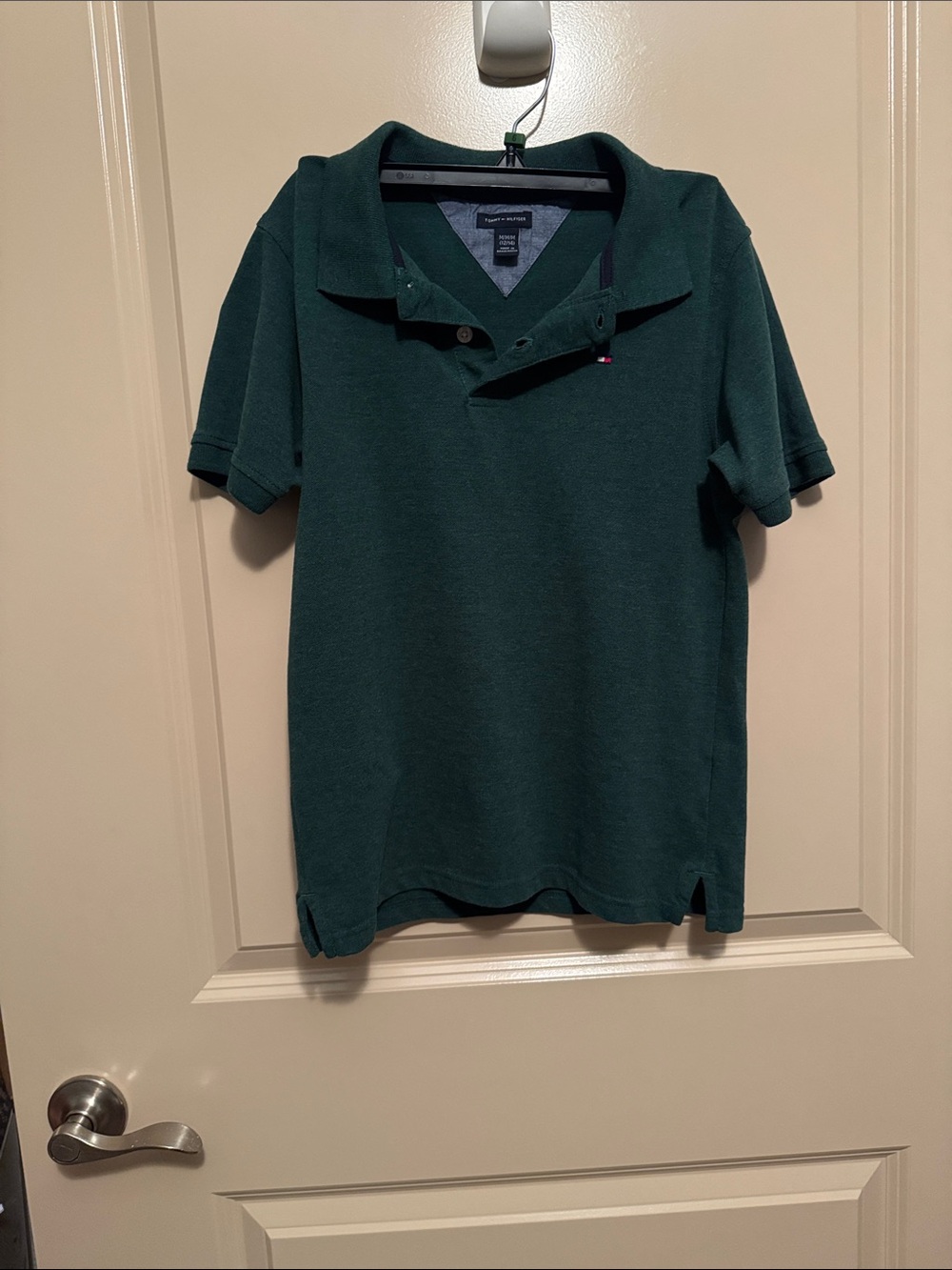 Tommy Hilfiger Dark Green Short-Sleeve Polo